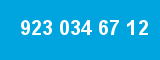 923 034 67 12 923 034 67 12